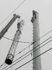 Steel Q235 Telecommunication Steel Tower With Hot Dip Galvanized